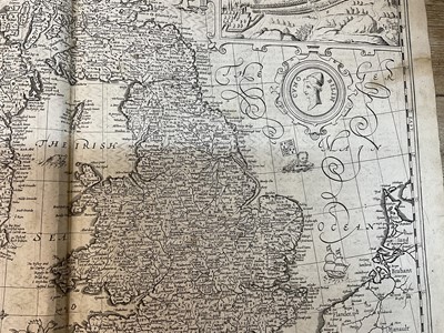 Lot 840 - John Speed -17th century engraved map of British Isles