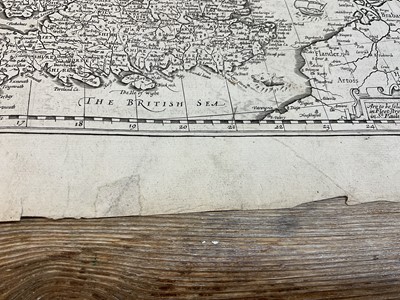 Lot 840 - John Speed -17th century engraved map of British Isles