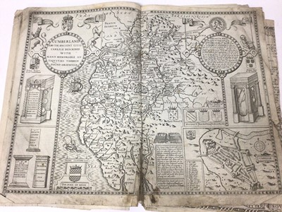 Lot 849 - Group of 17th century engraved maps by Speed