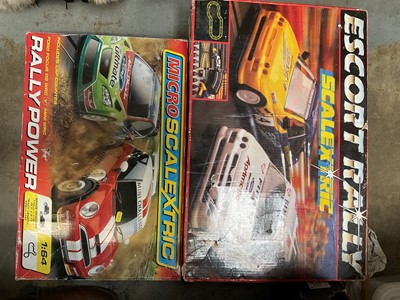 Lot 262 - Two Scalextric sets plus spare track