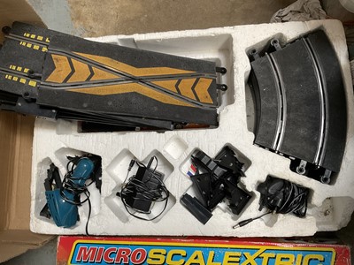 Lot 262 - Two Scalextric sets plus spare track