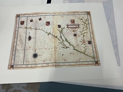 Lot 1709 - Early maps and Charts of the West Coast of North America