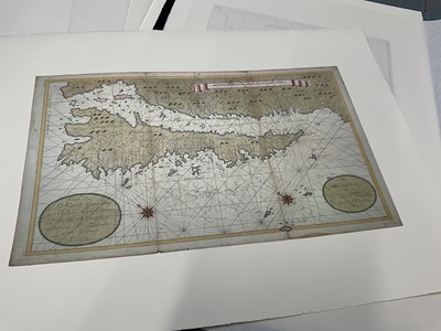 Lot 1709 - Early maps and Charts of the West Coast of North America