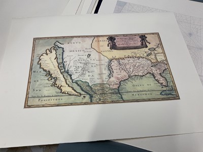 Lot 1709 - Early maps and Charts of the West Coast of North America