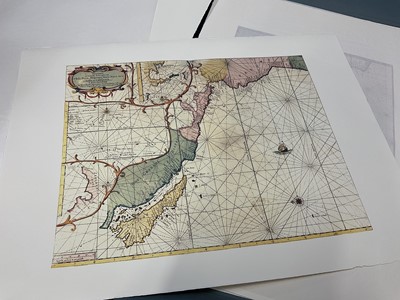 Lot 1709 - Early maps and Charts of the West Coast of North America