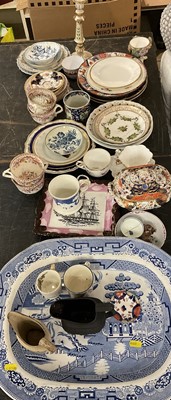 Lot 208 - Quantity of predominatly 18th Century porcelain to include Meissen, Derby and Worcester