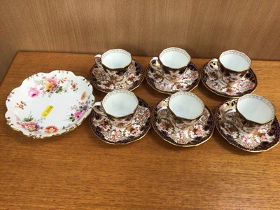 Lot 108 - Crown Derby teawares