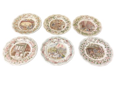Lot 1258 - Group of various Royal Doulton Brambly Hedge pattern plates.