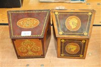 Lot 3835 - Two early 20th century novelty biscuit tins in...