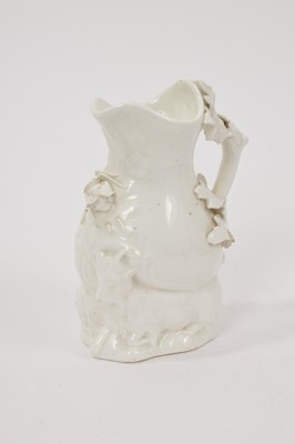 Lot 36 - Goat and bee milk jug, Chelsea style