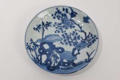Lot 6 - Chinese blue and white dish