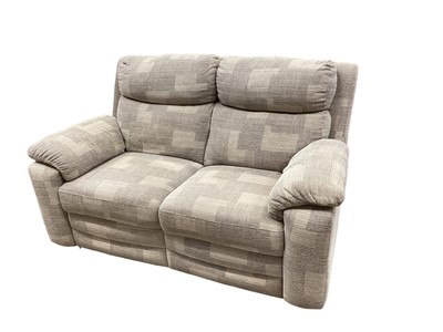 Lot 1291 - Good quality contemporary two seater reclining settee