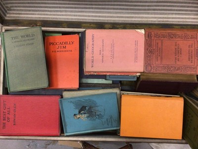Lot 34 - Two large cases of books