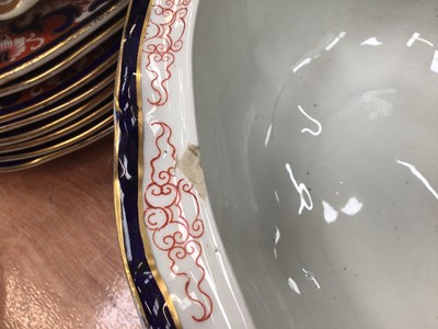 Lot 1236 - Royal Crown Derby Imari pattern dinner wares