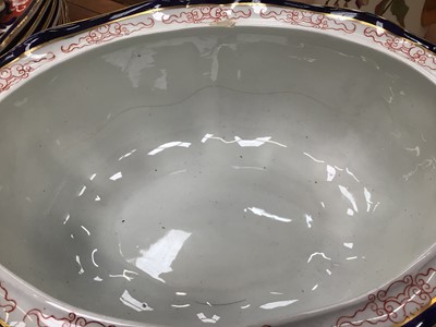 Lot 1236 - Royal Crown Derby Imari pattern dinner wares