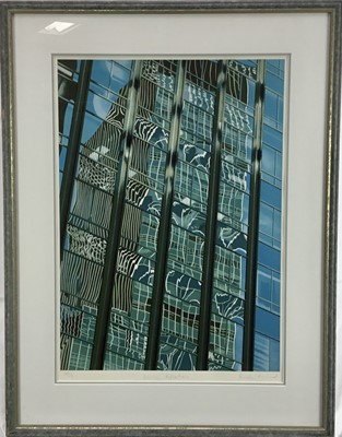 Lot 98 - Brendan Neiland, screen print, Dancing Reflections, signed titled and numbered VIII/X, 60cm x 42.5cm, in glazed frame