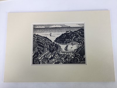 Lot 168 - Ethelbert White, three wood engravings plus two further in presentation box with catalogue raisonne