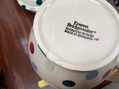 Lot 527 - Collection of Emma Bridgewater polka dot china