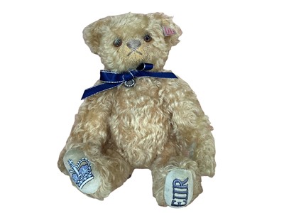 Lot 1930 - Four Steiff teddy bears (3 boxed) including Royal commemorative and other bears