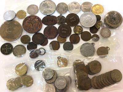Lot 455 - World - Mixed tokens, medallions replicas/fakes & other issues (Qty)