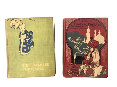 Lot 337 - Two vintage children's books - The Japanese Fairy Book and The Arabian Nights illustrated by Charles Folkard