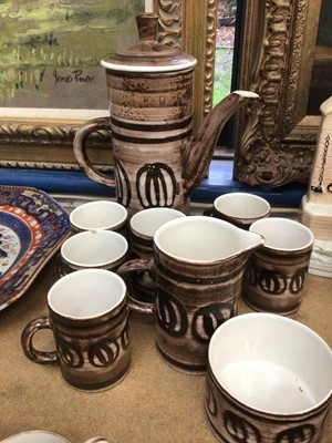 Lot 53 - Rye Pottery coffee set