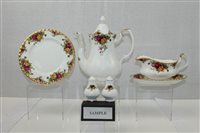 Lot 2114 - Royal Albert Old Country Roses coffee and...