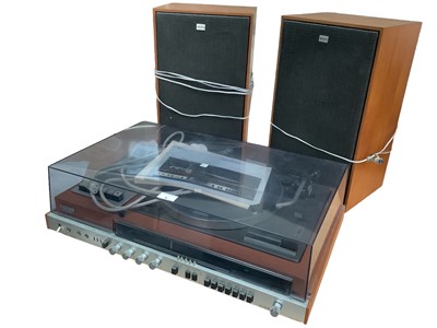 Lot 373 - Sony stereo music system HMK-70 and pair of Sony speakers