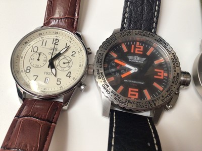 Lot 22 - Group of six military style wristwatches