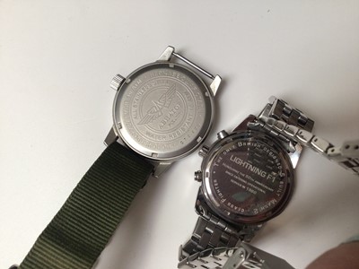 Lot 22 - Group of six military style wristwatches