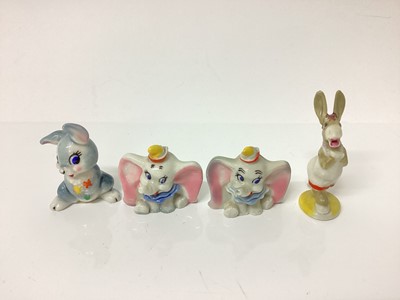 Lot 1218 - Collection of Wade Disney figures