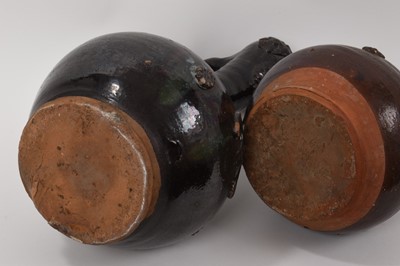 Lot 120 - Antique Canakkale pottery ewers