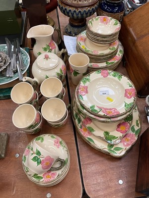 Lot 564 - Franciscan floral tea and dinner service.