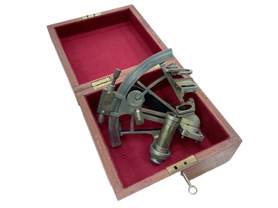 Lot 2475 - Henry Barow Sextant