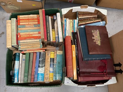 Lot 766 - Two boxes of assorted books