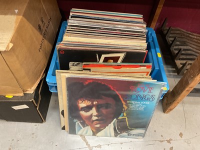 Lot 744 - One box of LP records