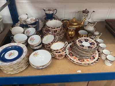 Lot 94 - Quantity of Spode teawares and other china