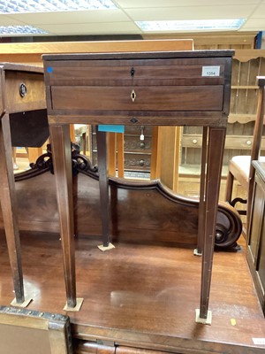 Lot 1354 - Regency square work table