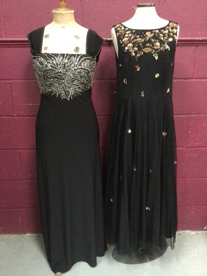 Lot 2092 - Group of evening dresses including Kate Cooper, Gina Bacconi, Bruce Oldfield