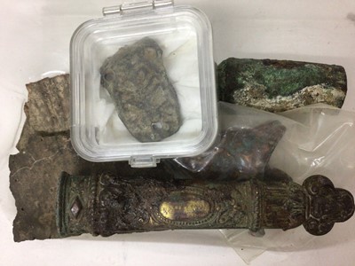 Lot 783 - Collection of metal detecting finds, Roman and later