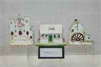 Lot 2146 - Collection of twelve Coalport houses -...