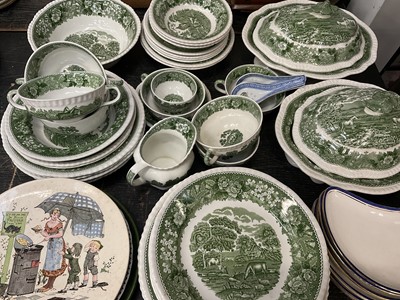 Lot 153 - Collection of Adams 'English Scenic' pattern table wares and various other ceramics