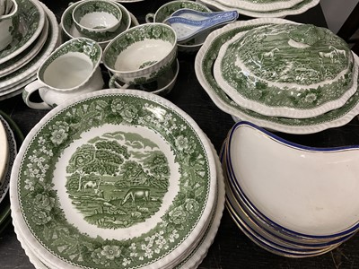 Lot 153 - Collection of Adams 'English Scenic' pattern table wares and various other ceramics