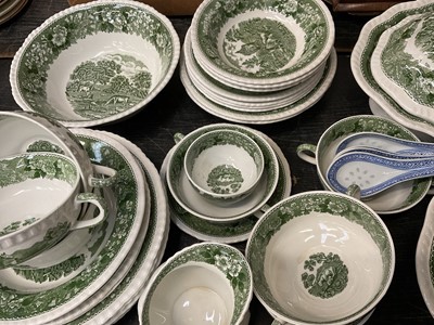 Lot 153 - Collection of Adams 'English Scenic' pattern table wares and various other ceramics