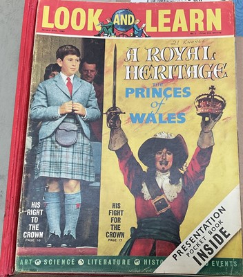 Lot 516 - 'Look and Learn' children's pictorial general knowledge magazines to include a complete run from the first edition issue number 1 on 20th January 1962 to issue number 356 November 9th 1968. (Issues...