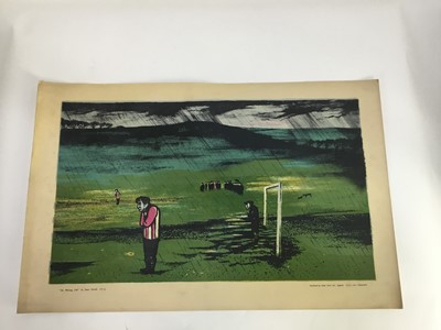 Lot 35 - School prints, pair -  Topolski 'This England', and James Boswell 'The Winning Side'