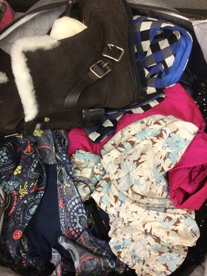 Lot 126 - Quantity of vintage and later ladies' and children's clothing, including Zara, Tommy Hilfiger, Hobbs, etc