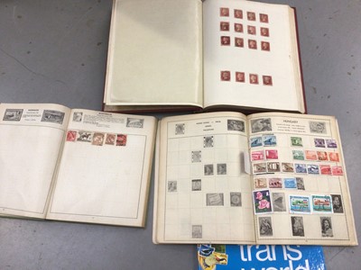 Lot 118 - Four stamp albums