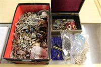 Lot 3219 - Quantity of vintage paste set Jewellerylery,...