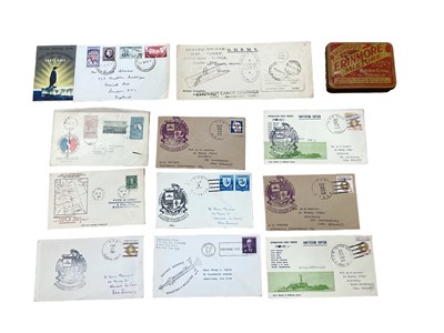 Lot 1403 - Stamps GB and World selection incl GB Surface Printed, Postal History items incl 1d red imperf and perf on envelopes, GB 1d Red and 2d Blue plates, surface printed presentation packs